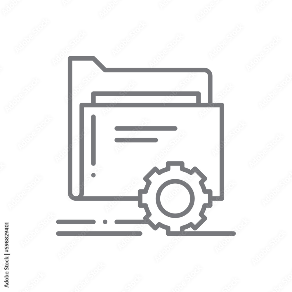 Management Team work icon with black outline style. teamwork, set, strategy, manager, work, people, organization. Vector illustration Management Team work icon with black outline style. teamwork, set, strategy, manager, work, people, organization. Vector illustration