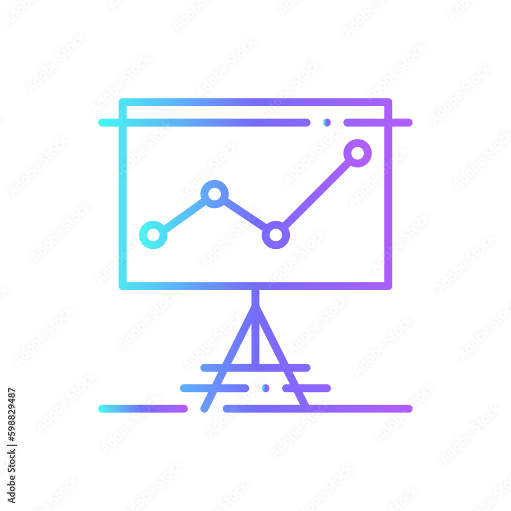 Analysis Team work icon with blue duotone style. chart, data, graph, analysis, growth, diagram, infographic. Vector illustration Analysis Team work icon with blue duotone style. chart, data, graph, analysis, growth, diagram, infographic. Vector illustration