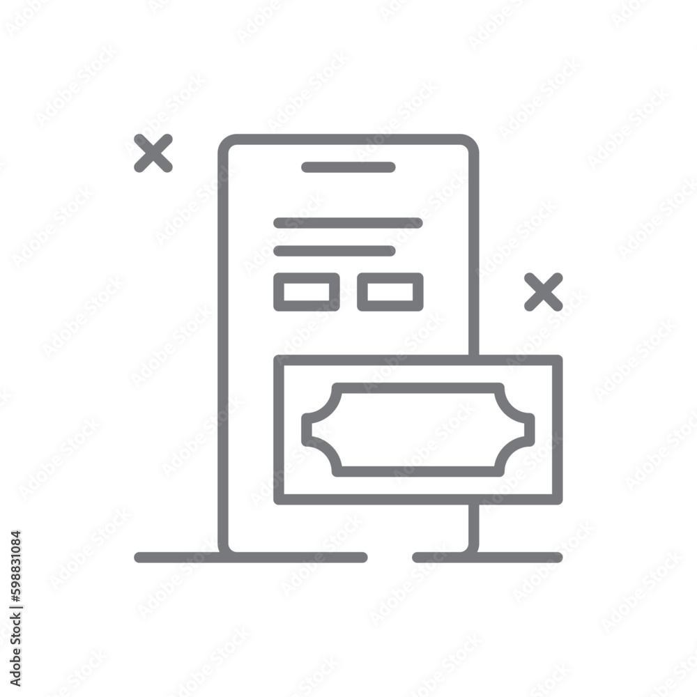 Mobile Payment Marketing people icon with black outline style. mobile, money, payment, credit, card, banking, finance. Vector illustration Mobile Payment Marketing people icon with black outline style. mobile, money, payment, credit, card, banking, finance. Vector illustration