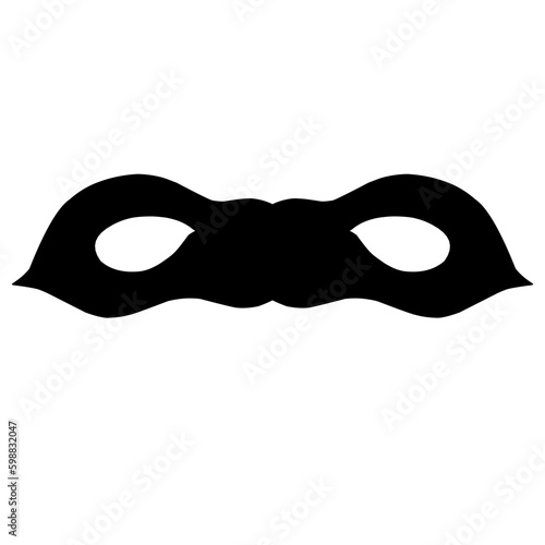 Super Hero Mask Silhouette 