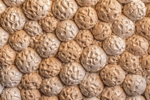 Golf ball texture background