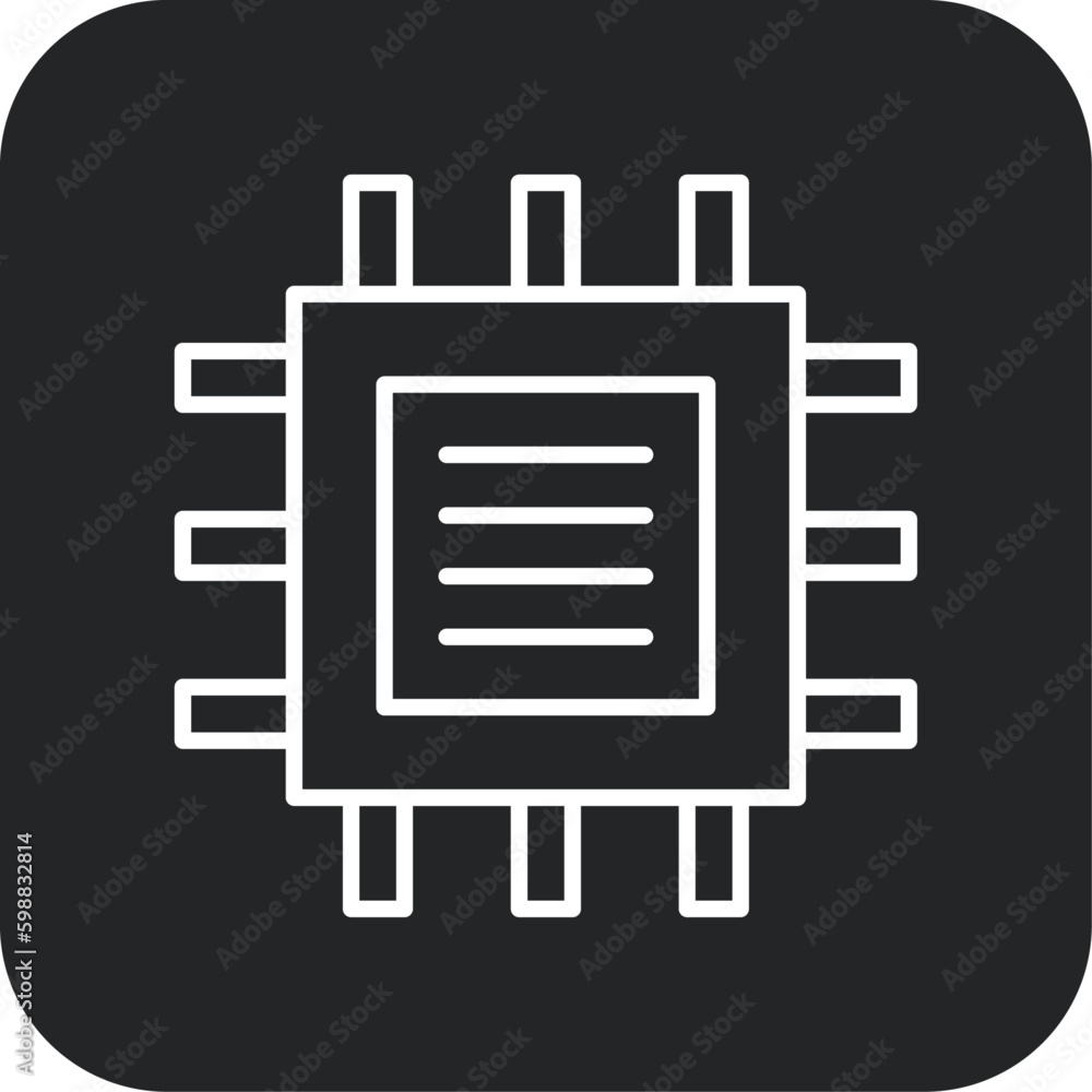 Processor Technology icon with black filled line style. computer, chip, technology, hardware, motherboard, electronic, microchip. Vector illustration Processor Technology icon with black filled line style. computer, chip, technology, hardware, motherboard, electronic, microchip. Vector illustration