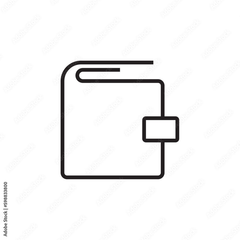 Wallet Finance and economy icon with black outline style. finance, payment, dollar, financial, card, pay, saving. Vector illustration Wallet Finance and economy icon with black outline style. finance, payment, dollar, financial, card, pay, saving. Vector illustration