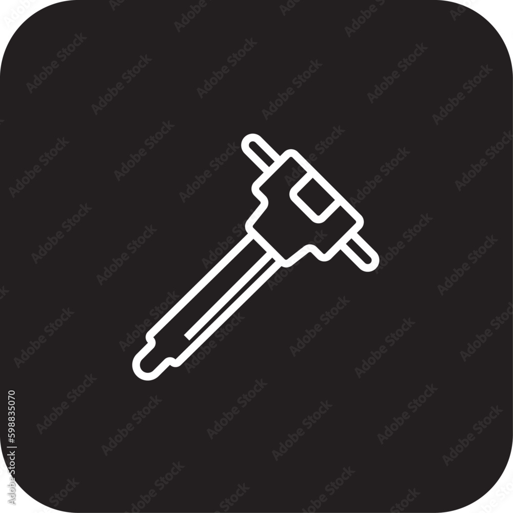 Auger Construction icon with black filled line style. construction, drill, equipment, machine, tool, boring, borehole. Vector illustration Auger Construction icon with black filled line style. construction, drill, equipment, machine, tool, boring, borehole. Vector illustration