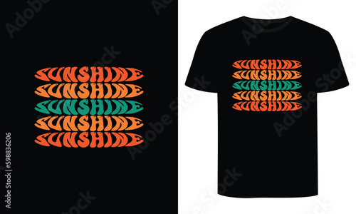 Summer T-shirt Design, Typography Summer T-shirt Design