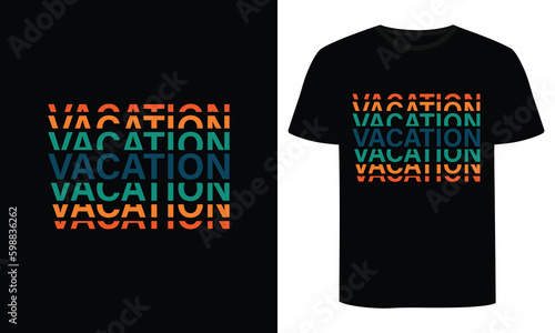 Summer T-shirt Design, Typography Summer T-shirt Design