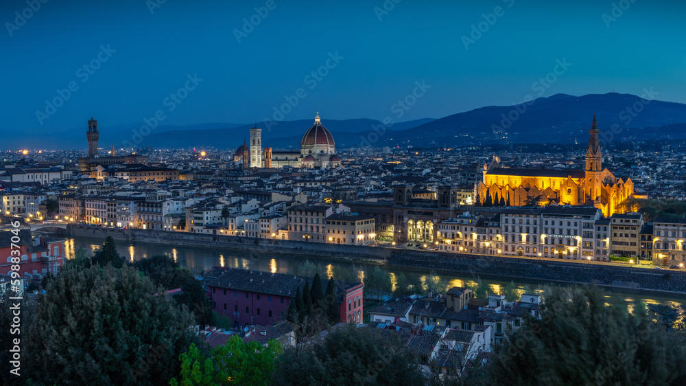 Florence in the morning - Florenz am Morgen