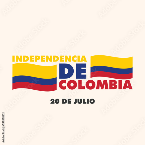 Independencia de Colombia VECTOR DESIGN