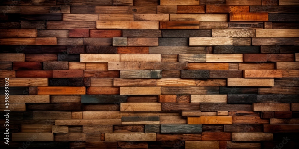 Wooden texture background, Abstract brown wood pattern. Generative AI Wooden texture background, Abstract brown wood pattern. Generative AI