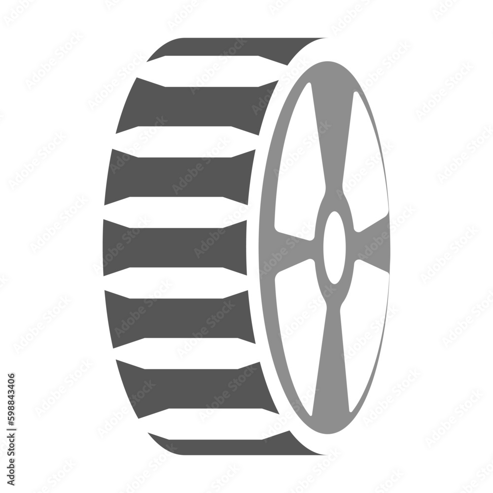 wheel logo vector illustration wheel logo vector illustration