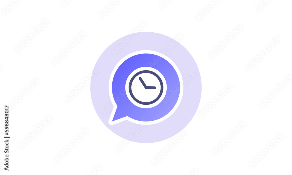 Time, clock stop watch, limited offer, happy hour, deadline concept, line icon, vector illustration Time, clock stop watch, limited offer, happy hour, deadline concept, line icon, vector illustration