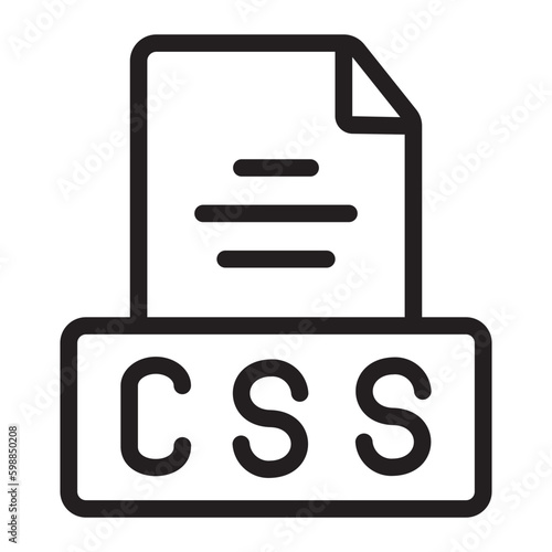 css line icon