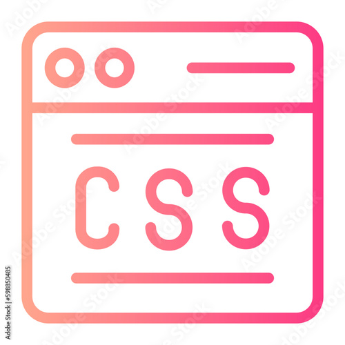 css gradient icon
