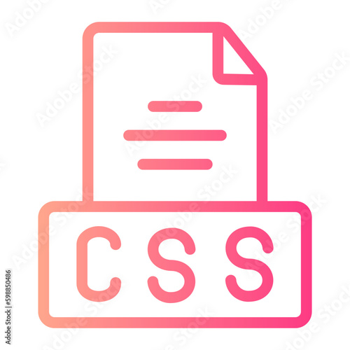css gradient icon