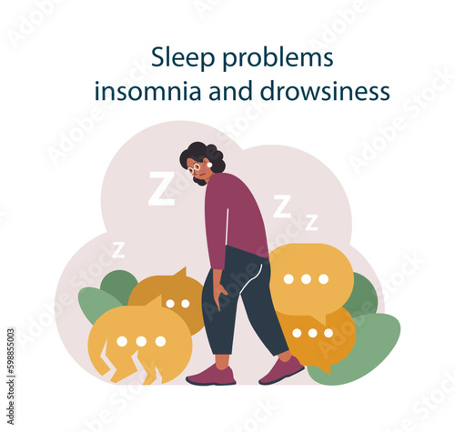 Nicotine withdrawal symptom. Sleep problems, insomnia and drowsiness