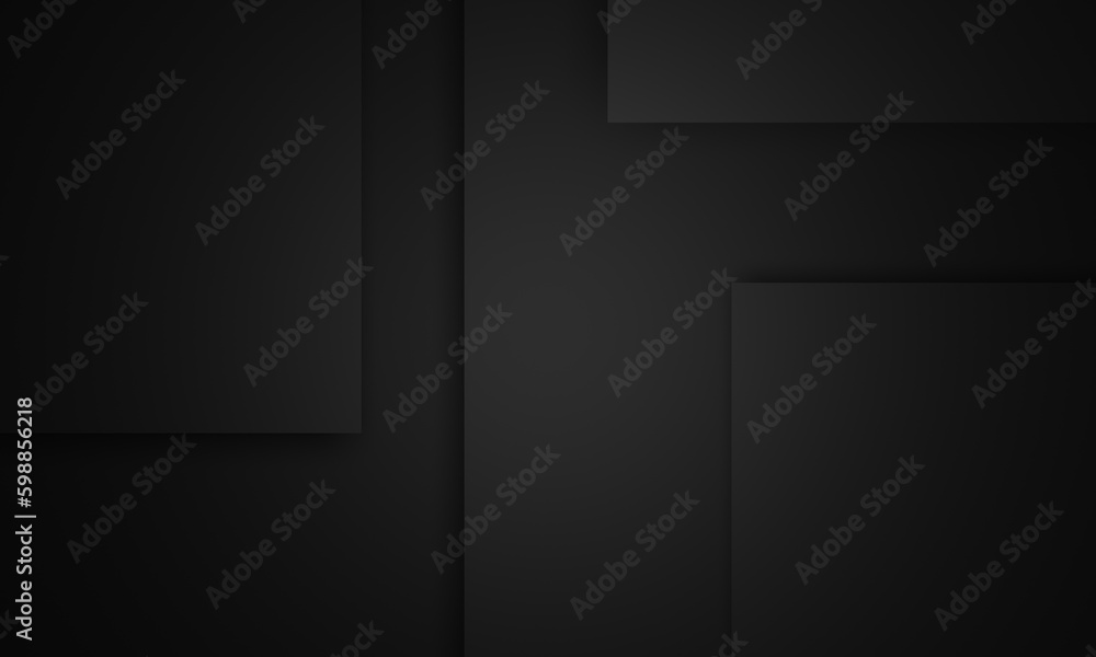 Abstract black paper cut background. Abstract black paper cut background.