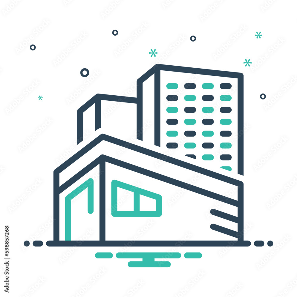 Mix icon for headquarters Mix icon for headquarters