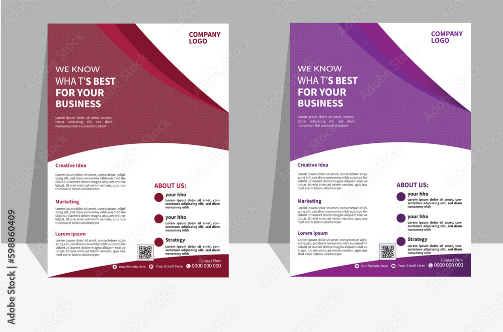 Template Design Brochure Set, Annual Report, Magazine, Poster, Corporate Presentation Collection, Portfolio, Flyer With Space Vector Illustration Template Design Brochure Set, Annual Report, Magazine, Poster, Corporate Presentation Collection, Portfolio, Flyer With Space Vector Illustration
