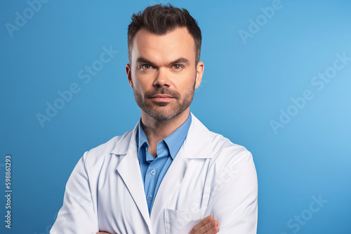 Portrait of a doctor. Generative ai