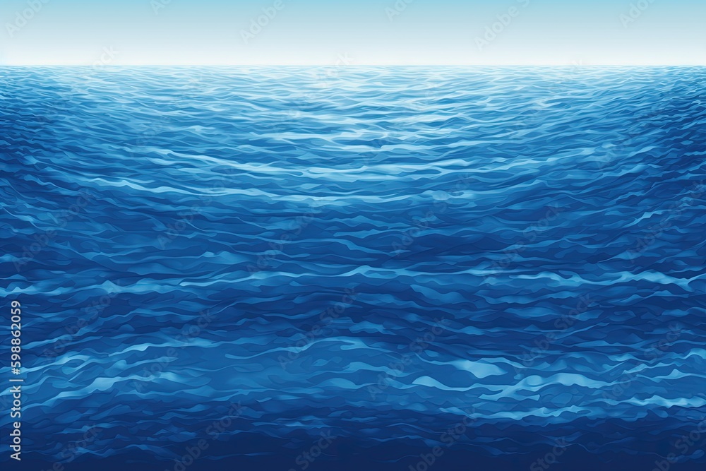 Abstract marine background with dark blue surface. Ocean surface. AI generated Abstract marine background with dark blue surface. Ocean surface. AI generated
