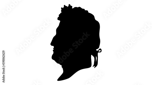 Louis Philippe I silhouette