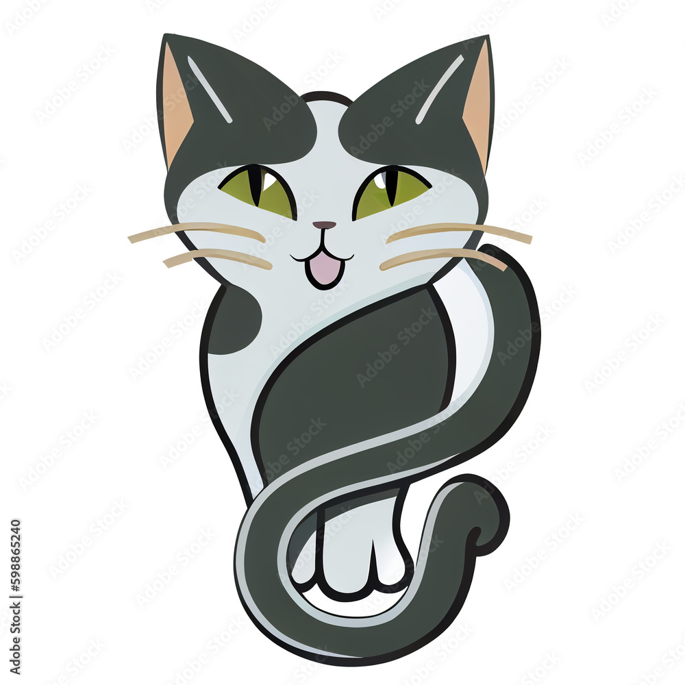 Obraz premium cartoon cats
