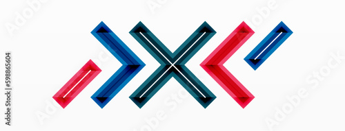 Cross line background minimal geometric template. Design for wallpaper, banner, background, landing page, wall art, invitation, prints, posters