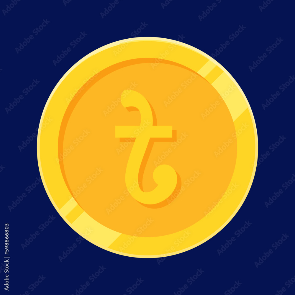 Taka Bangladesh Gold Coin Money BDT