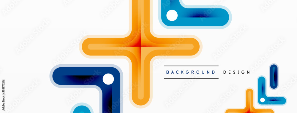 Minimal geometric background cross line. Design for wallpaper, banner, background, landing page, wall art, invitation, prints, posters Minimal geometric background cross line. Design for wallpaper, banner, background, landing page, wall art, invitation, prints, posters