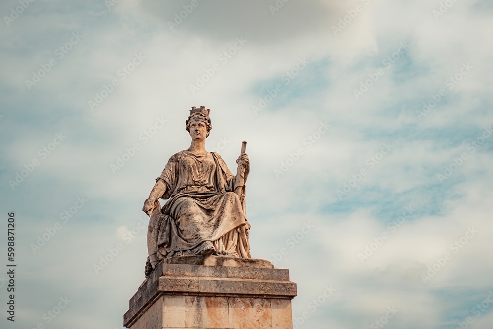 Fototapeta premium statue of st john of nepomuk