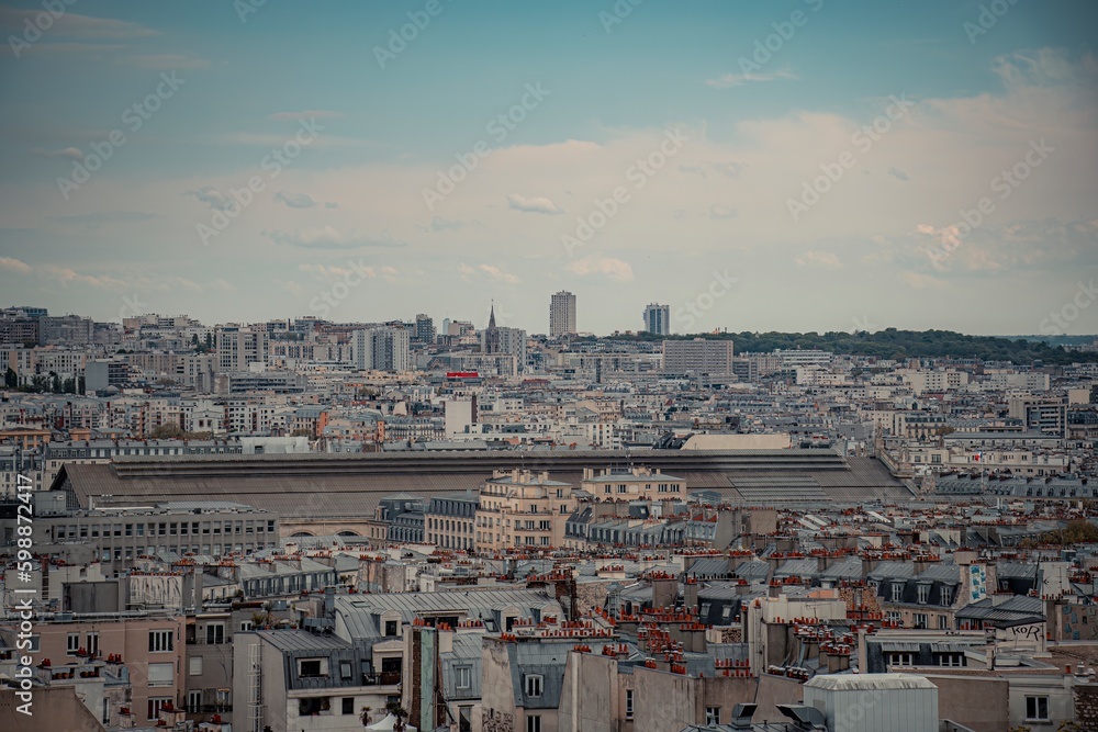 view from the eiffel tower