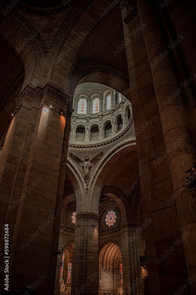 Fototapeta premium interior of the cathedral of the holy sepulchre