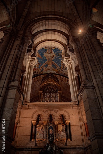 interior of the cathedral of st mary country