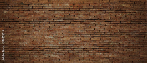 Brick wall texture background. Old grunge brick wall background.