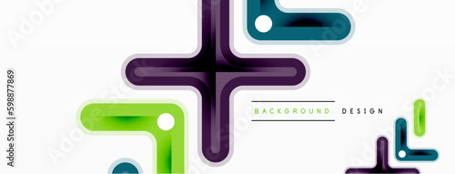 Cross line background minimal geometric template. Design for wallpaper, banner, background, landing page, wall art, invitation, prints, posters