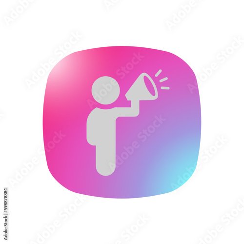 Business Announcement - Pictogram (icon) 