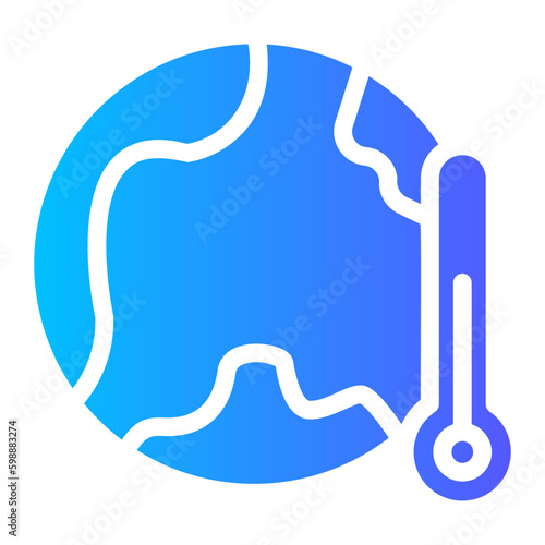 global warming icon 