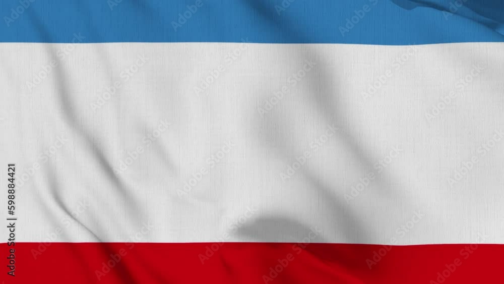 Crimea Flag Loop Crimea Flag Loop