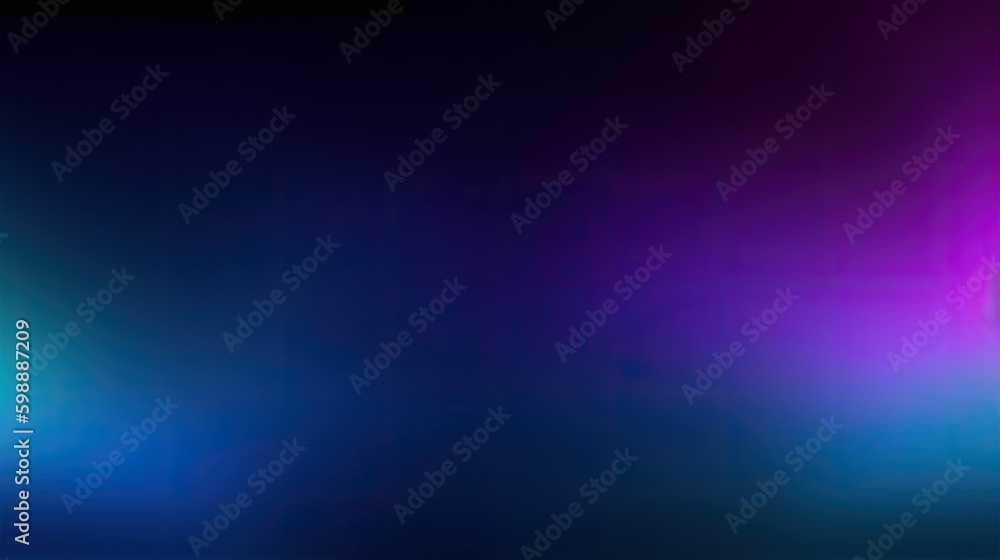 Fototapeta premium abstract blue purple deep blurred gradient background Generative AI