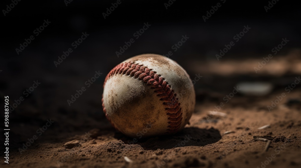 baseball on the field Generative AI baseball on the field Generative AI