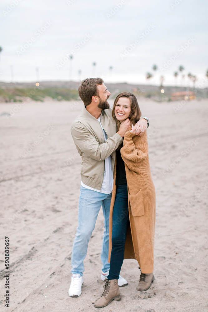 A magical moment captured: A couple gets engaged on a California beach