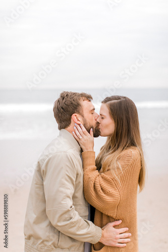A magical moment captured: A couple gets engaged on a California beach