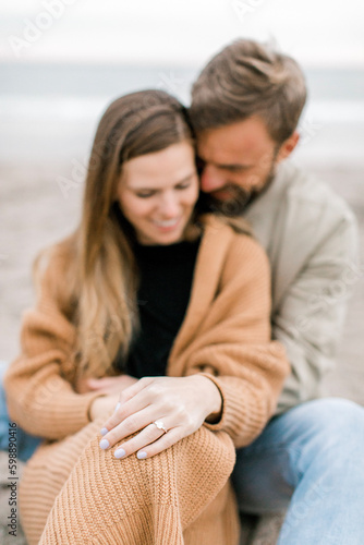 couple sitting on the couch