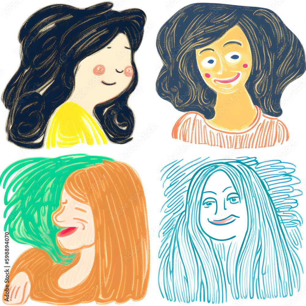 hand drawn illustration set 4 hand drawn illustration set 4