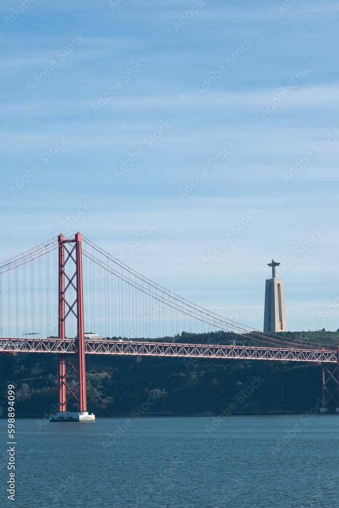 25 de abril bridge in Lisboa, Portugal