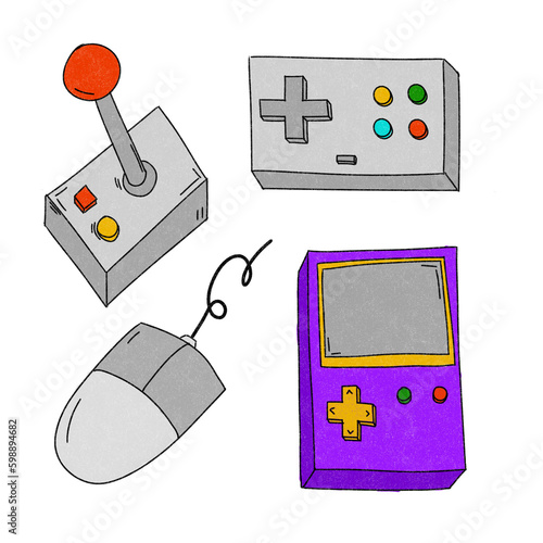 gamepads, game consoles, retro gaming