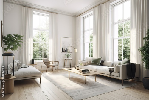modern living room © create interior