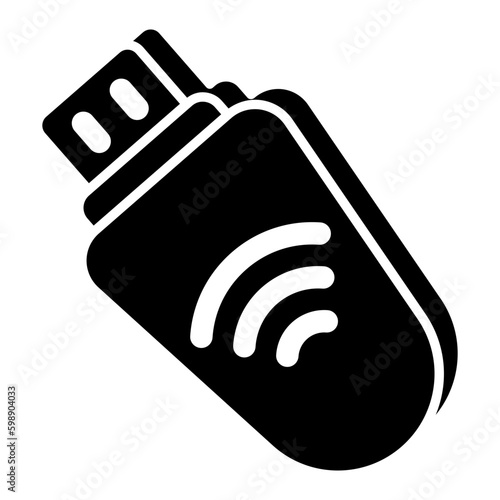 An icon design of smart Usb 