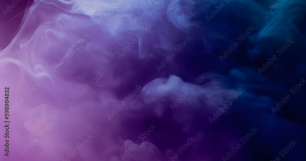 abstract smoke blue background