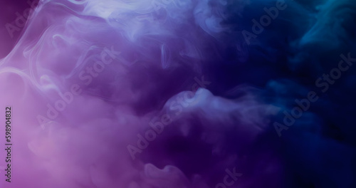 abstract smoke blue background
